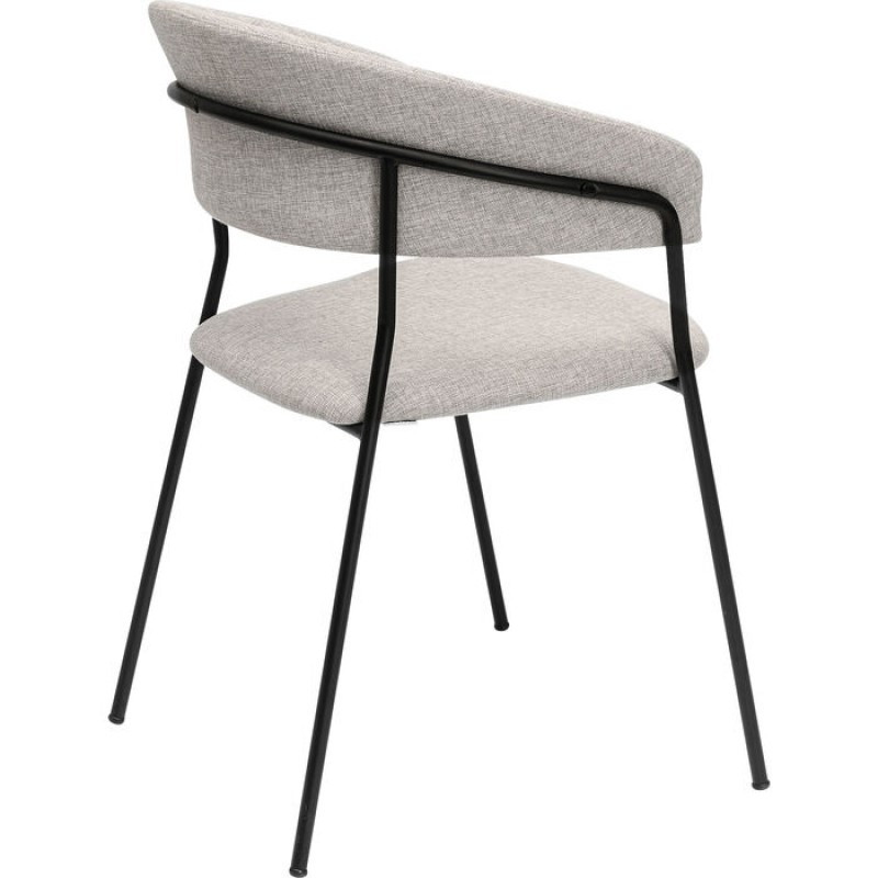 Chair with Armrest Belle Beige